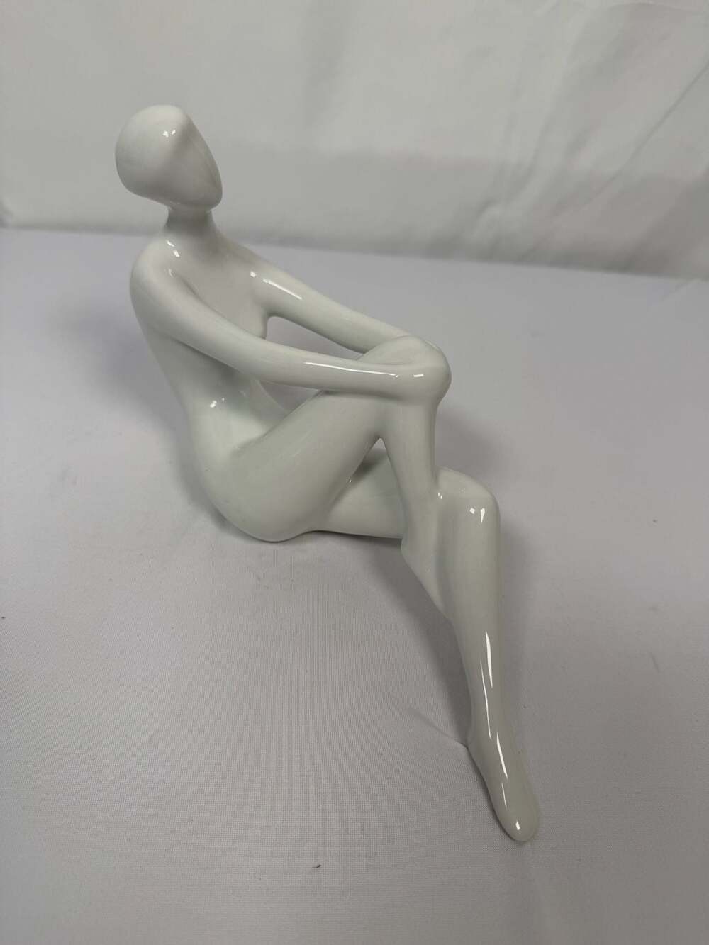 Royal Dux Mid-Century Modern Porcelain Figurine by Jitka Forejtová